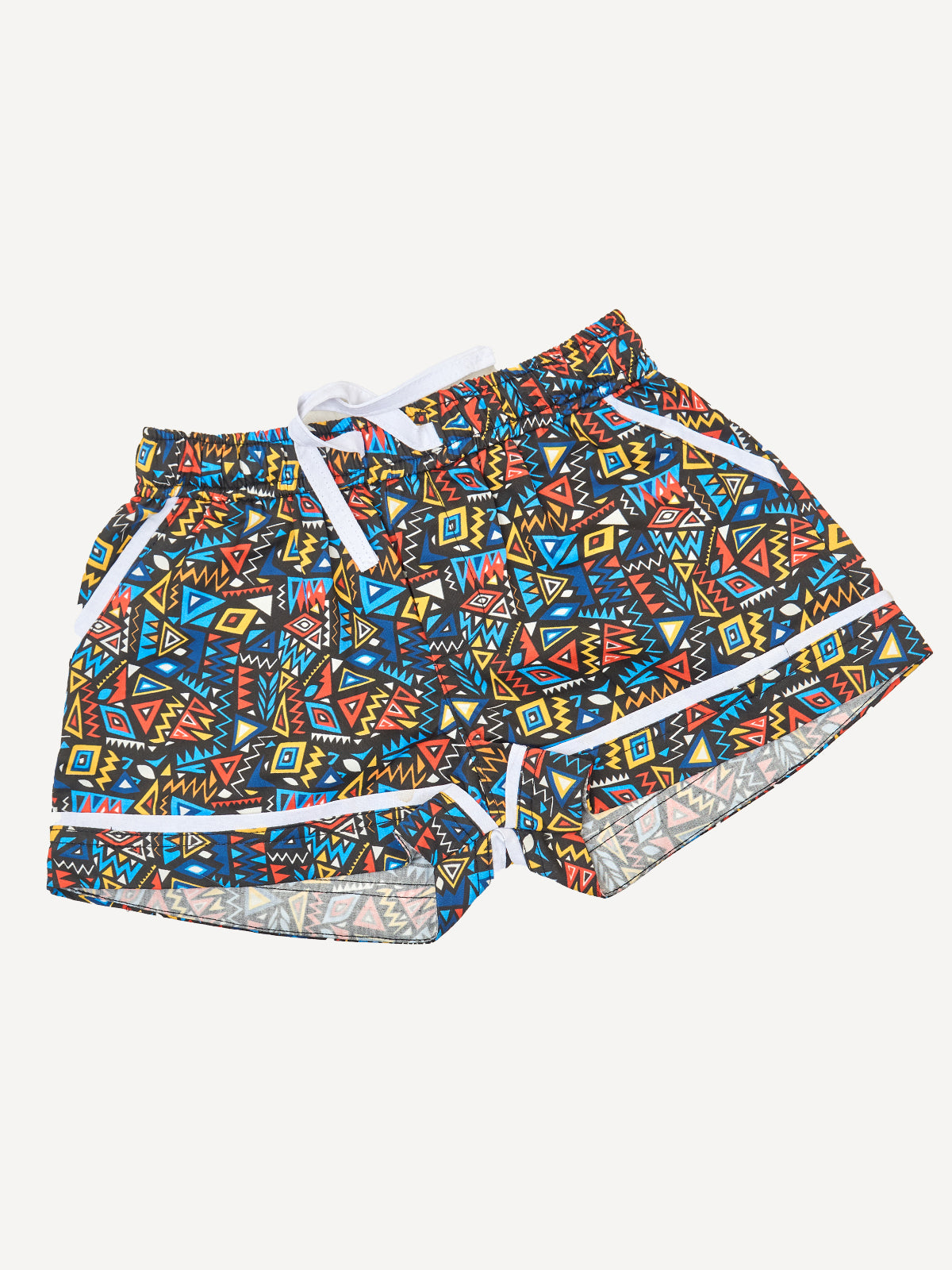 Kali Swim Shorts: Girls - Pink & Blue KK