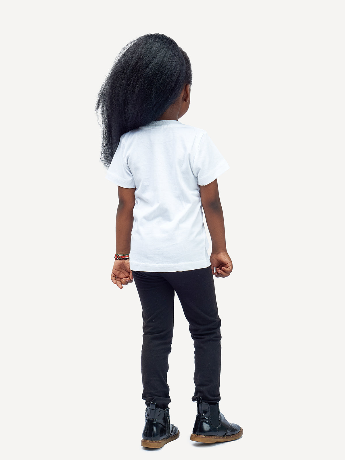 Kali Kids Ts: White with Simba