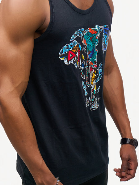 Kali Tanks: Black with Tembo 2