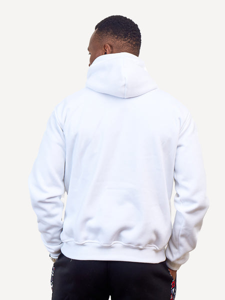 Kali Graphic Hoodies: White with Tembo