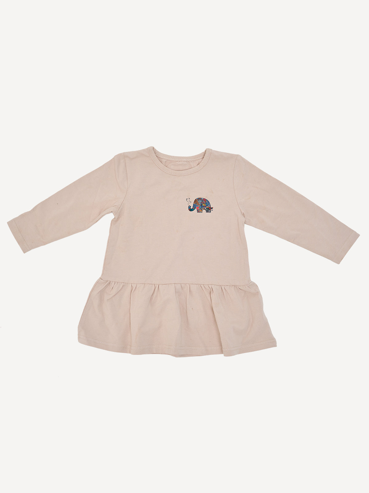 Kali Totos: Jersey Dress - Beach with Mini Tembo