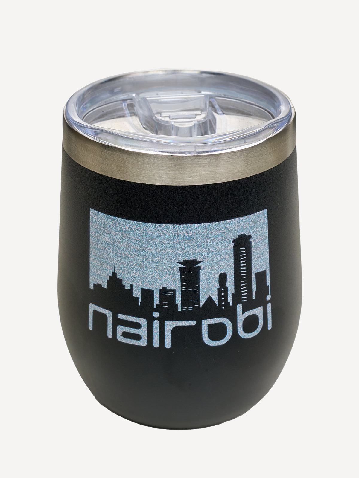 Insulated Mugs: Black with Nairobi