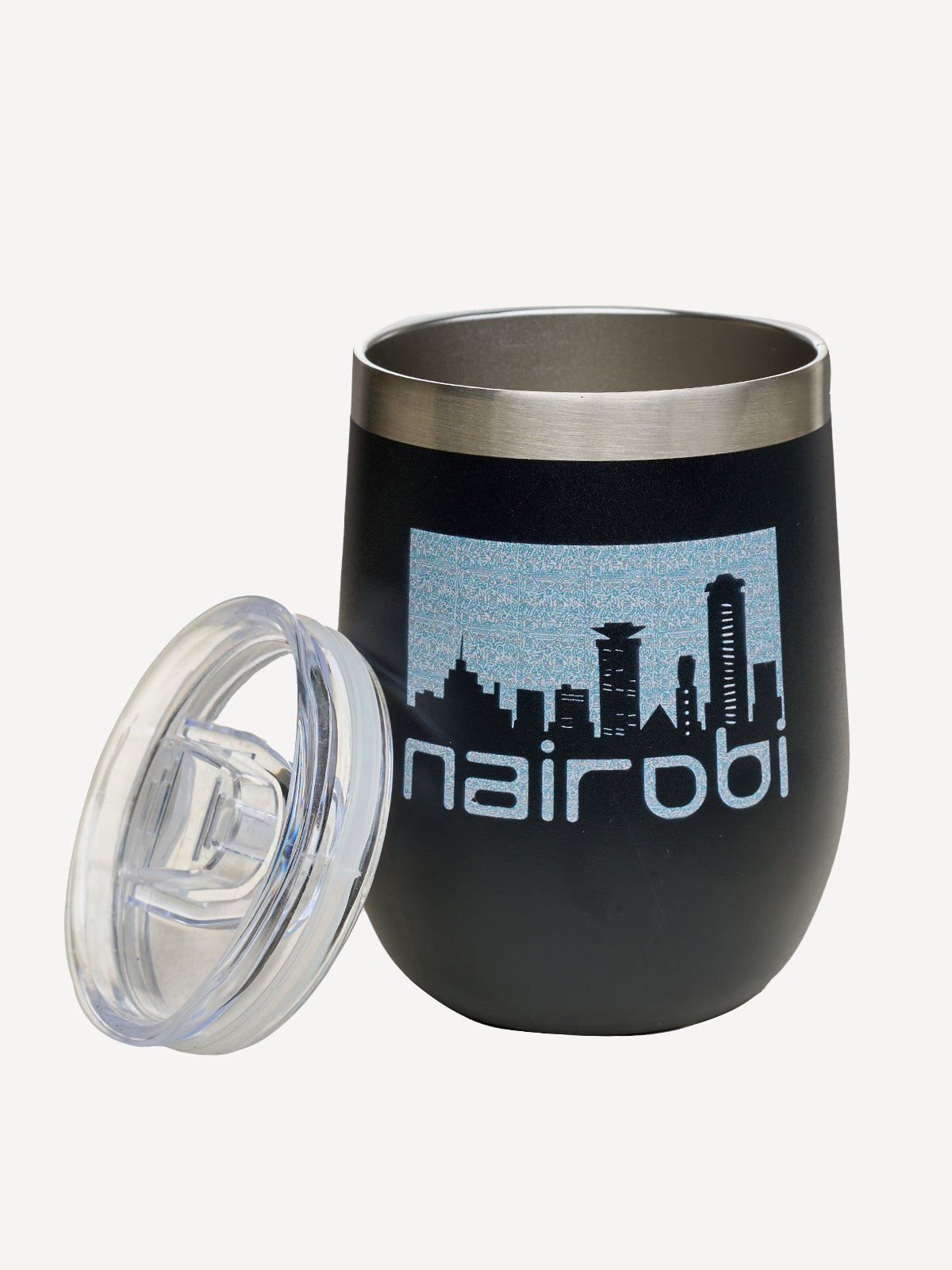 Insulated Mugs: Black with Nairobi