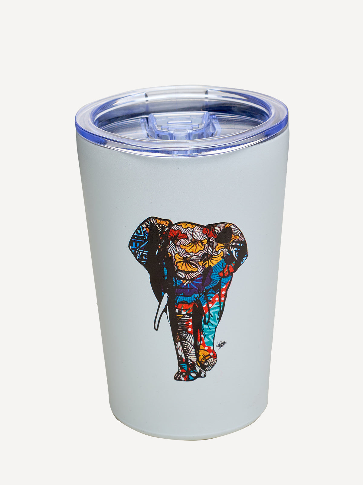 Insulated Mugs: White with Tembo