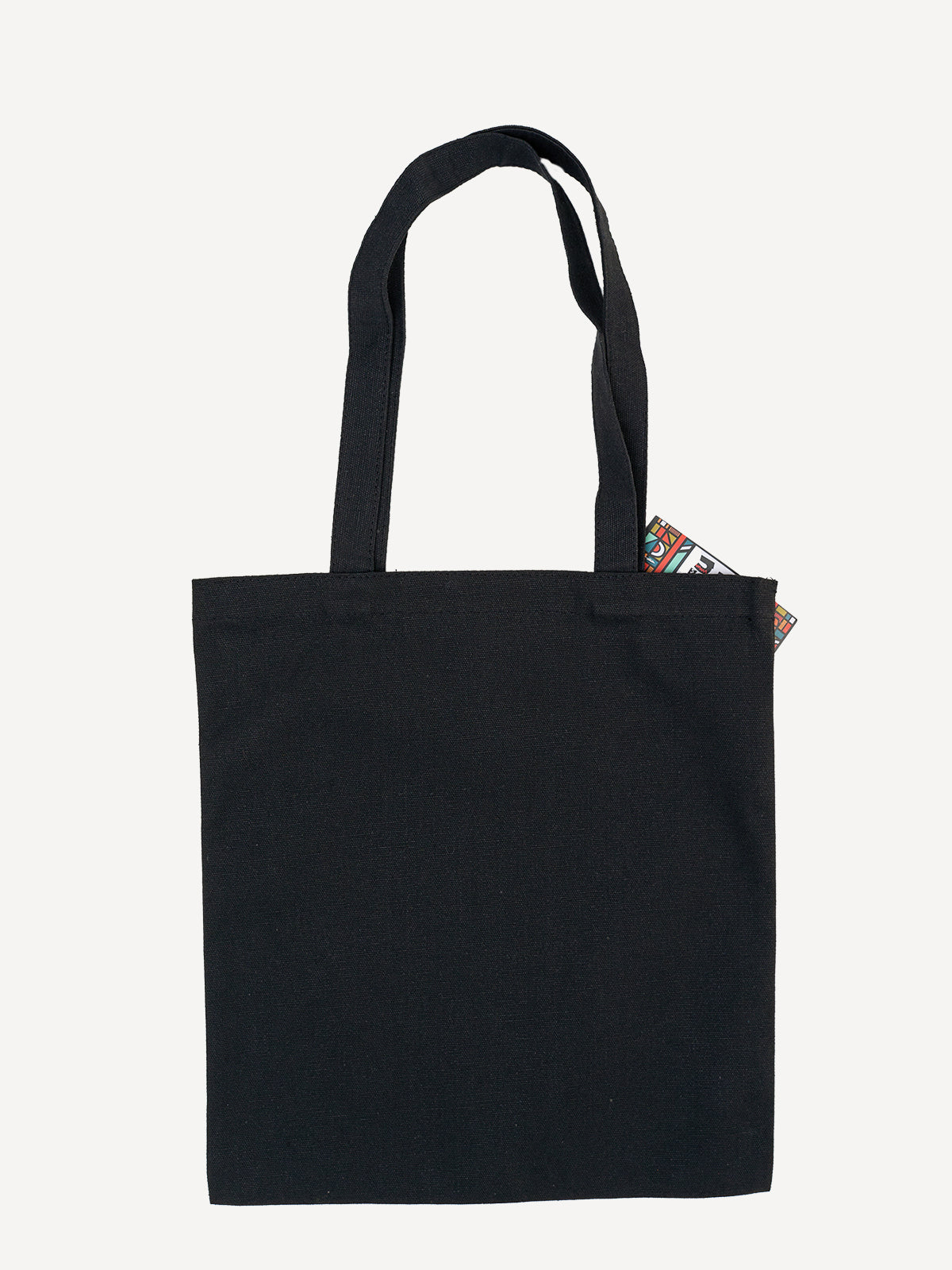 Graphic Tote Bags: Black with Nairobi